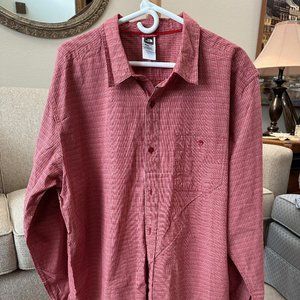 North Face Tekware Long Sleeve Button Down Shirt XXL